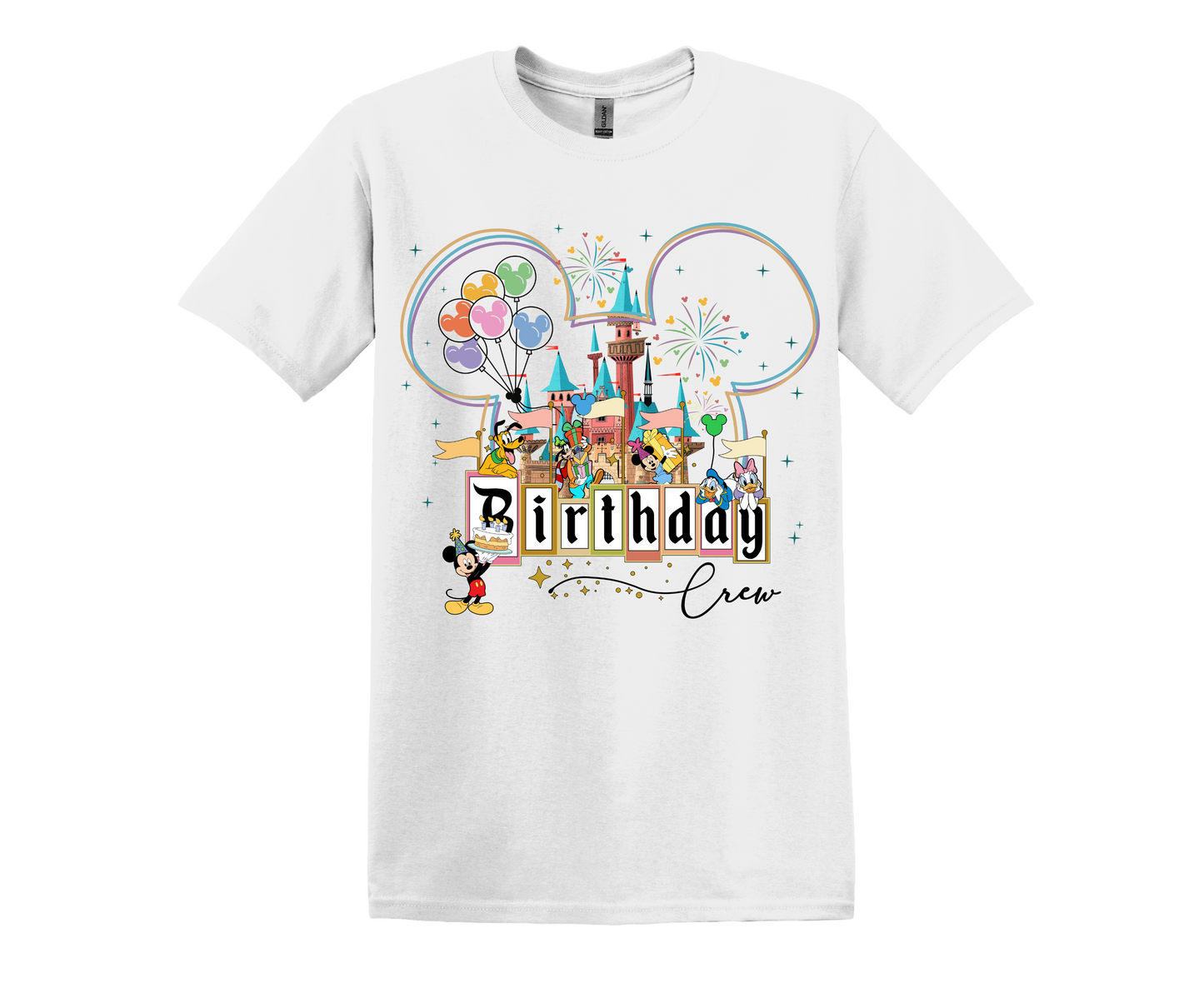 Disney-Insipired Birthday Crew T-Shirt