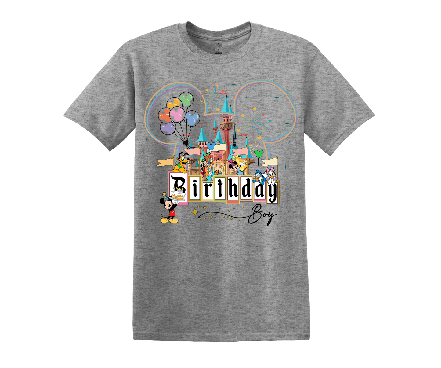 Disney-Inspired Birthday Boy T-Shirt