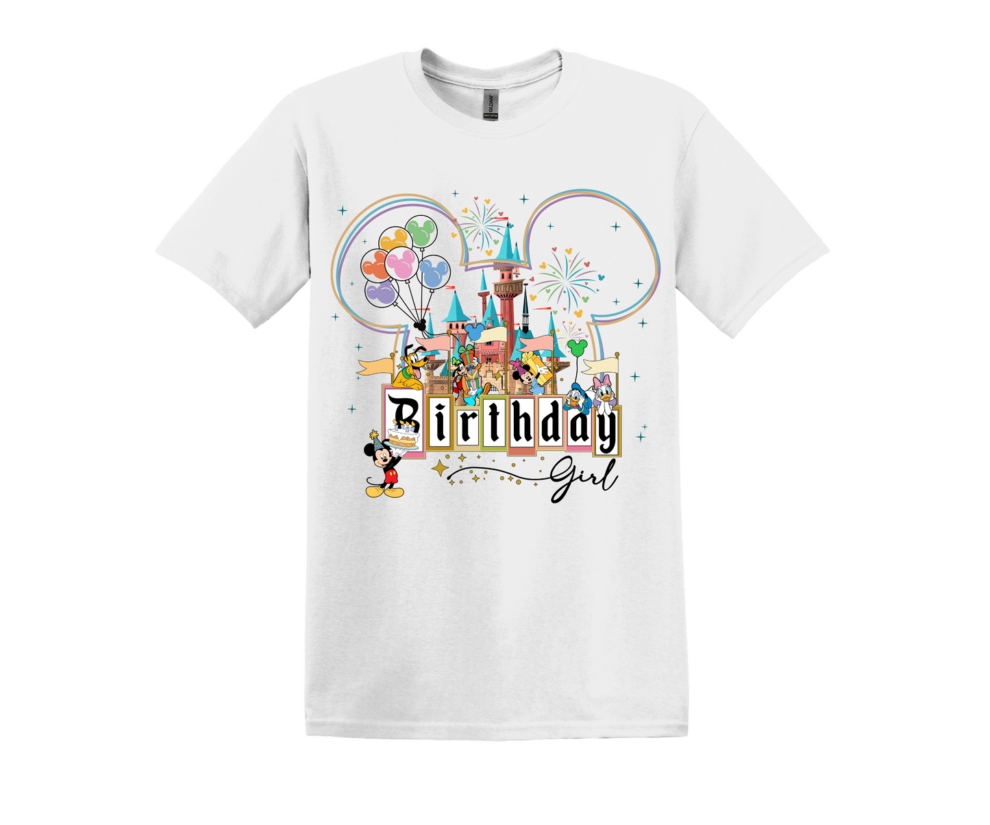 Disney-Inspired Birthday Girl T-Shirt