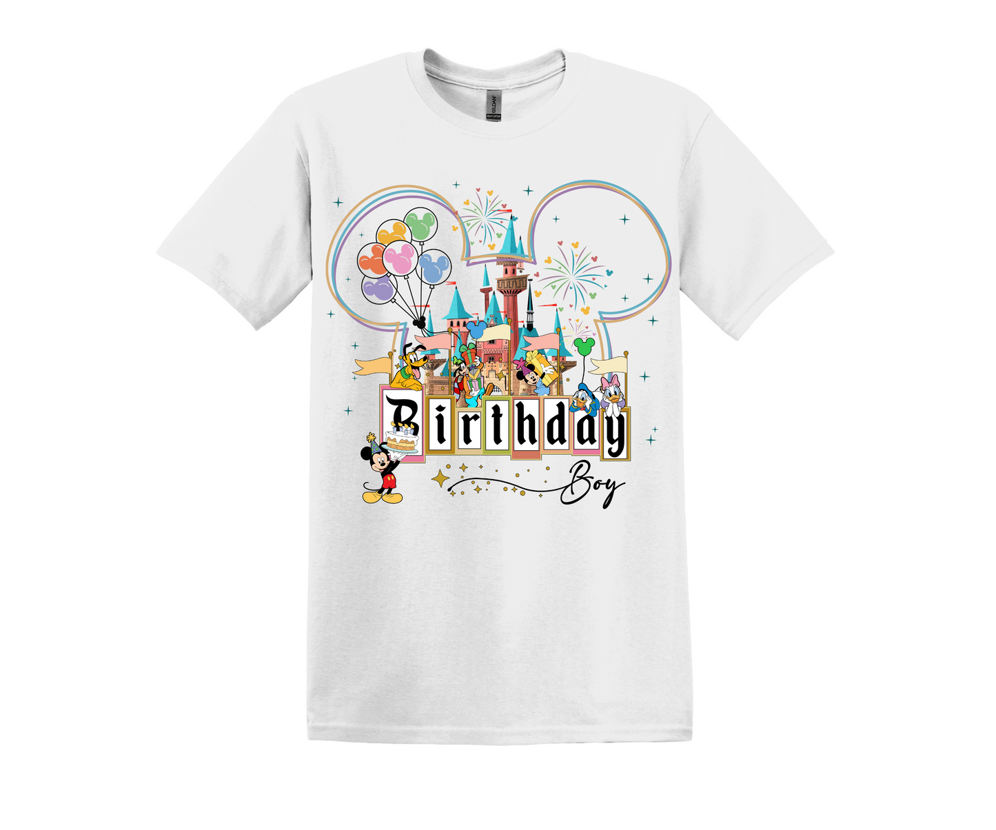 Disney-Inspired Birthday Boy T-Shirt