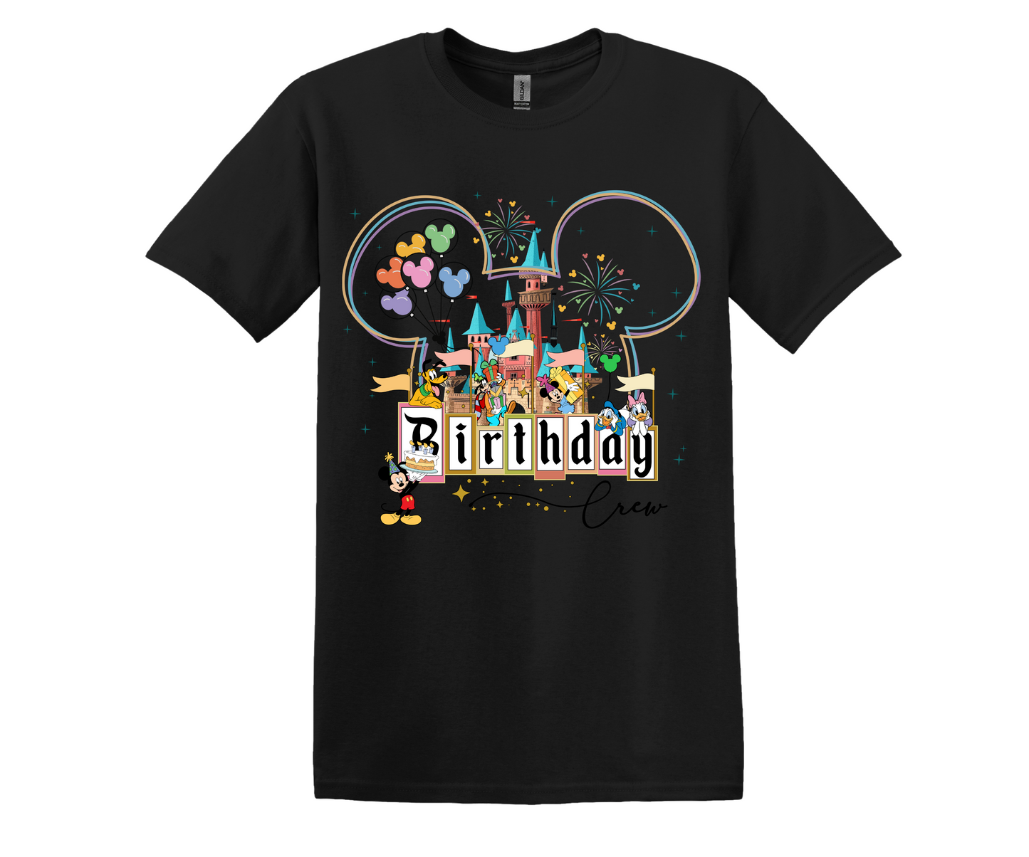 Disney-Insipired Birthday Crew T-Shirt