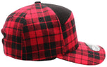 Plaid 6 Panel Camper Ear Flap