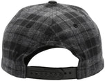 Plaid 6 Panel Camper Ear Flap Cap