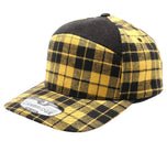 Plaid 6 Panel Camper Ear Flap