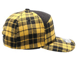 Plaid 6 Panel Camper Ear Flap