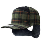 Plaid 6 Panel Camper Ear Flap