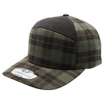 Plaid 6 Panel Camper Ear Flap