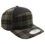 Plaid 6 Panel Camper Ear Flap