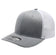 6 Panel Heather Gray Mesh Trucker