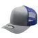 6 Panel Heather Gray Mesh Trucker