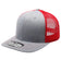6 Panel Heather Gray Mesh Trucker