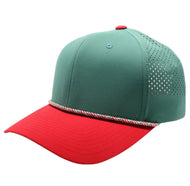 Light Hybrid 6 Panel Perforated Cap