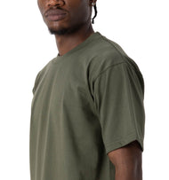 Heavyweight Cotton Short Sleeve Crew Neck T-Shirt