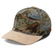 Plain Curve 5 Panel Jacquard Hat