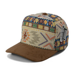 Plain Curve 5 Panel Jacquard Hat