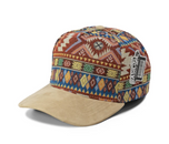 Plain Curve 5 Panel Jacquard Hat