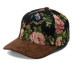 Plain Curve 5 Panel Jacquard Hat