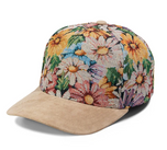 Plain Curve 5 Panel Jacquard Hat