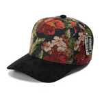 Plain Curve 5 Panel Jacquard Hat