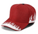 Plain 5 Panel Fancy Hat Flame